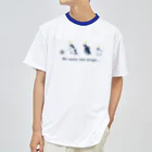 toriのおみせのPenguins (ネイビー) Dry T-Shirt