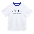 toriのおみせのPenguins (ネイビー) Dry T-Shirt