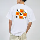 リコリス・曼珠沙華・ヒガンバナのL.M.H Clubロゴ合わせ Dry T-Shirt