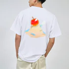 綾錦工房 りこりすの砂山のりんご Dry T-Shirt