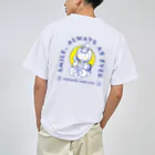 着ぐるみ地蔵 by SoReNa186の着ぐるみ 酉地蔵（雲）ｰSMILE バックプリントTｰ Dry T-Shirt