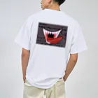 -kawazu-の【背面】demon mouth ドライTシャツ