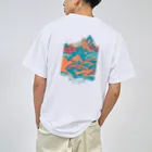 aokitaの【BLUE NORTH】ボルダーデザイン5 Dry T-Shirt