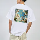 AQUAMETAVERSEのワンちゃんたちのパラダイス アメジスト 2846 ドライTシャツ