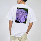 yurisacinの紫陽花（紫） ドライTシャツ