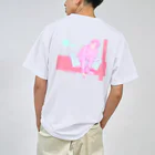 竜胆の花畑の気まぐれ　考え中 Dry T-Shirt