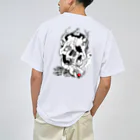 faradのsmoking skull ドライTシャツ