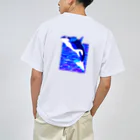 まつおるかグッズの海面のシャチ Dry T-Shirt