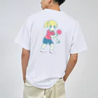 微々子(Viviko)の卓球ガール(前面卓球台ver.) ドライTシャツ