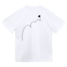 イラスト MONYAAT のバックプリント カップイン ゴルフTシャツ Dry T-Shirt