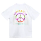 薈.collectionのLove＆peaceシリーズRainbowcolorバージョン ドライTシャツ