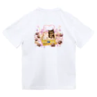 nya-mew（ニャーミュー）のチョコよりカワイイ#2(バックプリント) ドライTシャツ