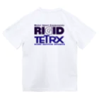 リジット・モータースポーツのALPHA紺-RIGID紺-TETRX紫 ドライTシャツ