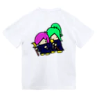 けた画伯屋🧑🏻‍🎨のピンクとみどりの魔法使い Dry T-Shirt