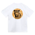 バスケ×動物グッズショップBBのバスケブラックパンサー Dry T-Shirt