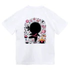 ともちピンクのゆるキャラ黒忍者 Dry T-Shirt