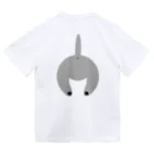 Hanamari のグレー色の猫ちゃんとお尻 Dry T-Shirt