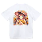 akipoyoのフローラ ちゃん ドライTシャツ