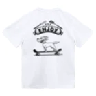 nidan-illustrationのhappy dog -ENJOY- (black ink) Dry T-Shirt