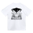 nidan-illustrationの"DUAL PERSONALITY"(B&W) #2 Dry T-Shirt