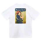 nidan-illustrationの"we can do it!"(浮世絵) #2 Dry T-Shirt