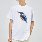 鴨かもですのカワセミ Dry T-Shirt