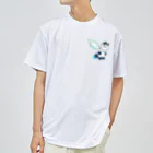 ちょこ太郎SUZURIショップの小さい天使ちょこ太郎 Dry T-Shirt