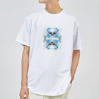 釣り好きのねこのFISH FOOD ドライTシャツ