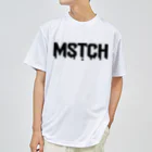 MUSUTCH（むすっち） SHOPのMSTCH黒ロゴドライTシャツ ドライTシャツ