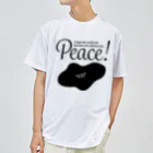 moromorostoreのpeace! ドライTシャツ