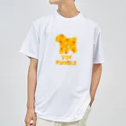 onehappinessのトイプードル　ガーベラ Dry T-Shirt