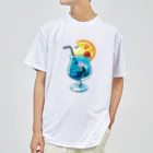 みなとまち層のトロピカル·マンタソーダ Dry T-Shirt