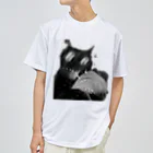 黒猫りゅうのこれはねこ ドライTシャツ