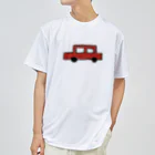 tamaccoの赤い車 ドライTシャツ