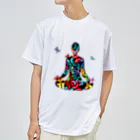 Spacy5 Official Onlineの蝶々　ヨギーニ ドライTシャツ