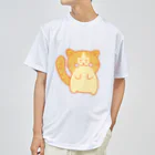 レフデザインのぽっちゃり猫のノアくん ドライTシャツ