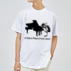 AngelRabbitsのA Hare Plays Free Jazz Dry T-Shirt