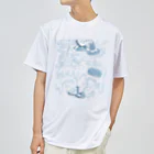 籠之屋雑貨のオネズトリオの夏休み Dry T-Shirt