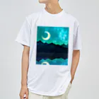 R☆worldの夏の夜空 Dry T-Shirt