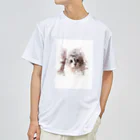 ARTY COATYのお店の猫　デッサン風イラスト Dry T-Shirt