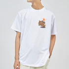 ぷりぷりひっぷ しょっぷの気合いは十分！たぬきクン練習着 Dry T-Shirt