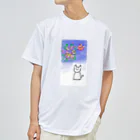 ピッチーの花火ニャン ドライTシャツ