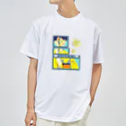 GOODS SHOP【そぞろな小窓】 SUZURI店の【I'm lovin' it! :D -yuzu-】 ドライTシャツ