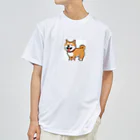 Shibainuteikokuのコミック柴犬 ドライTシャツ