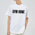 AimerDesignのGYM DONE ドライTシャツ