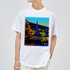 GALLERY misutawoのドイツ 夕暮れのアインベック旧市庁舎 Dry T-Shirt