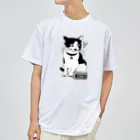 EWJ shopのネコ部長 ？ ドライTシャツ