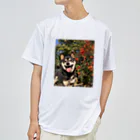 柴犬けんたろー。の柴犬のけんたろー ドライTシャツ