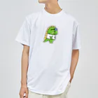 むびおしょっぷのむびおオーガニックコットンTシャツ(横向き) ドライTシャツ