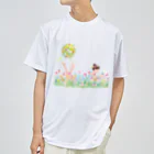 エコエコの花とふうせん ドライTシャツ